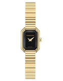 Ferragamo - Tank Petite Qtz Black Dial Gold 15 x 20mm - SFTI00525 - 789997