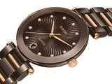 Rado - Lacoupole QTZ Dia Brown Ceramic 31MM - R22242703- 790223