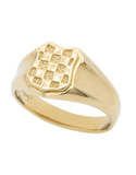 Gold Ring - 9ct Yellow Gold Croatian Ring - 741120