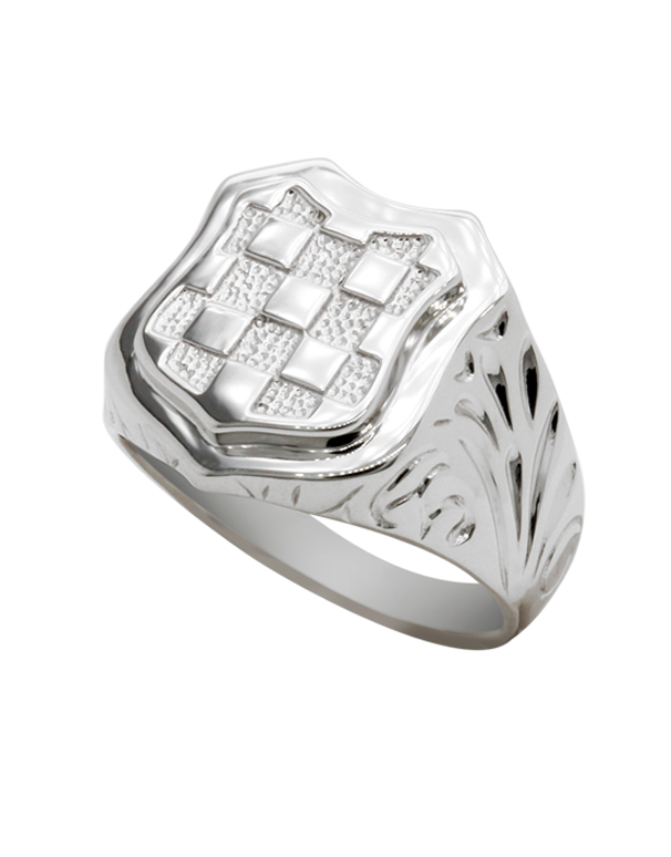 Sterling Silver Ring - Sterling Silver Croatian Ring - 741121