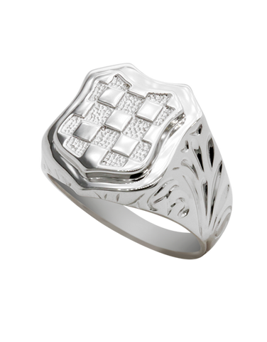 Sterling Silver Ring - Sterling Silver Croatian Ring - 741121