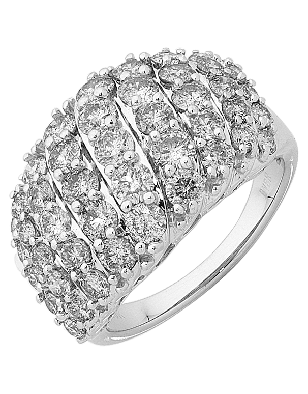 Diamond Ring - White Gold Diamond Ring - 756314 - Salera's