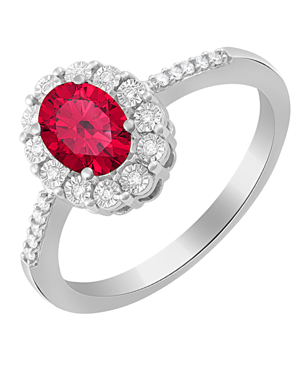 Kids 2025 ruby ring