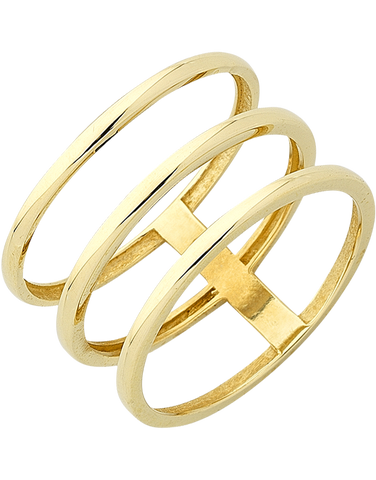 Gold Ring - 9ct Yellow Gold Ring - 763631
