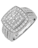 Diamond Ring - White Gold Diamond Ring - 767636 - Salera's