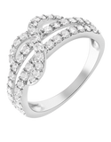 Diamond Ring - White Gold Diamond Ring - 768492 - Salera's