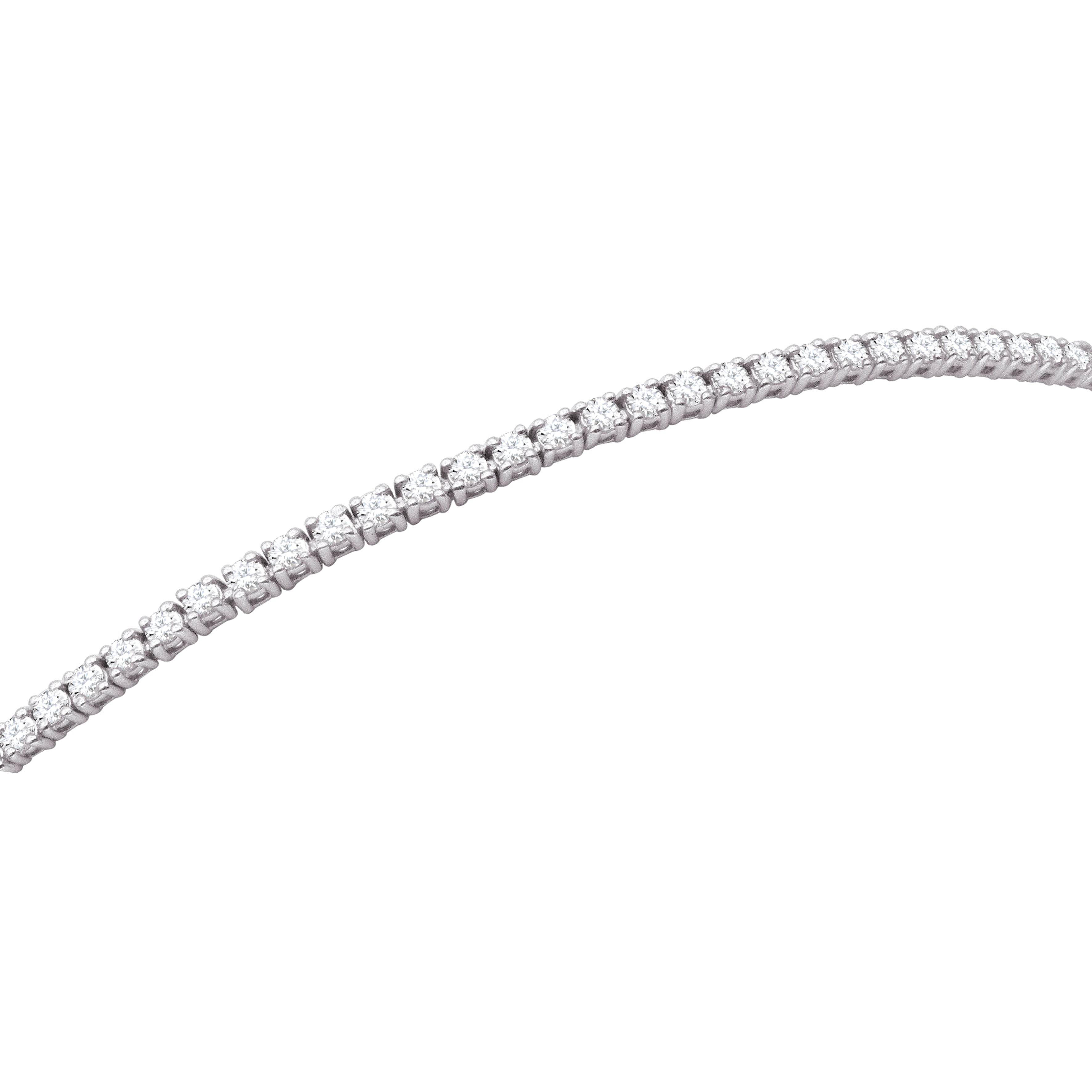 Sleek Diamond Tennis Bracelet | Shimmering Design | CaratLane