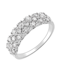 Diamond Ring - 14ct White Gold Diamond Ring - 770713 - Salera's
