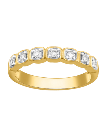 Diamond Ring - 14ct Yellow Gold Diamond Ring - 780170