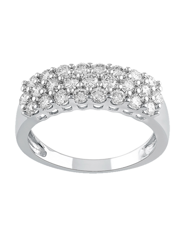 14ct White Gold Diamond Ring - 783546