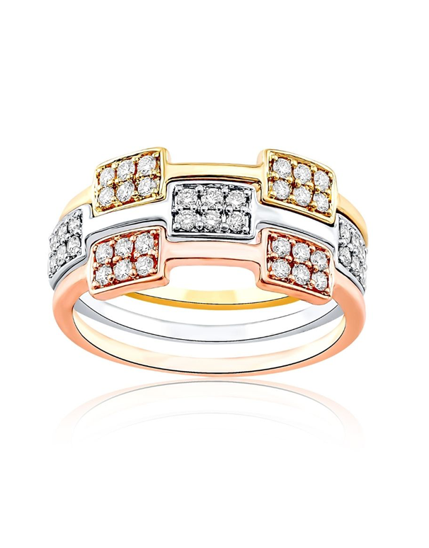 Yellow white discount and rose gold