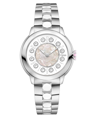 Fendi IShine - Watch with rotating gemstones on the dial - F121034500T01 - 769756