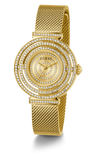 Guess - Gold Dream Crystal Mesh Watch - GW0550L2 - 786527