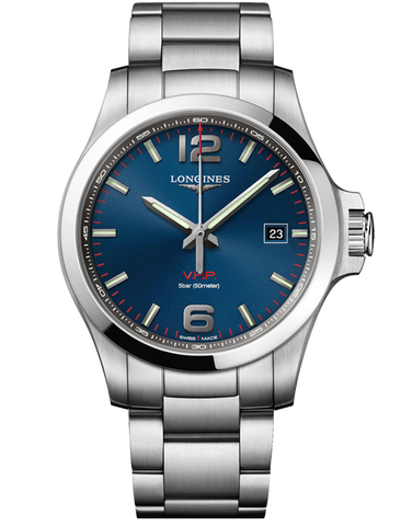 Longines Conquest V.H.P. - Quartz Watch - L3.726.4.96.6 -766767