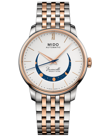 MIDO - Baroncelli Smiling Moon Automatic Men's Watch  - M0274072201001 - 784939
