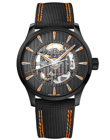 MIDO - Multifort Skeleton Automatic Men's Watch - M0384363705100 - 784938