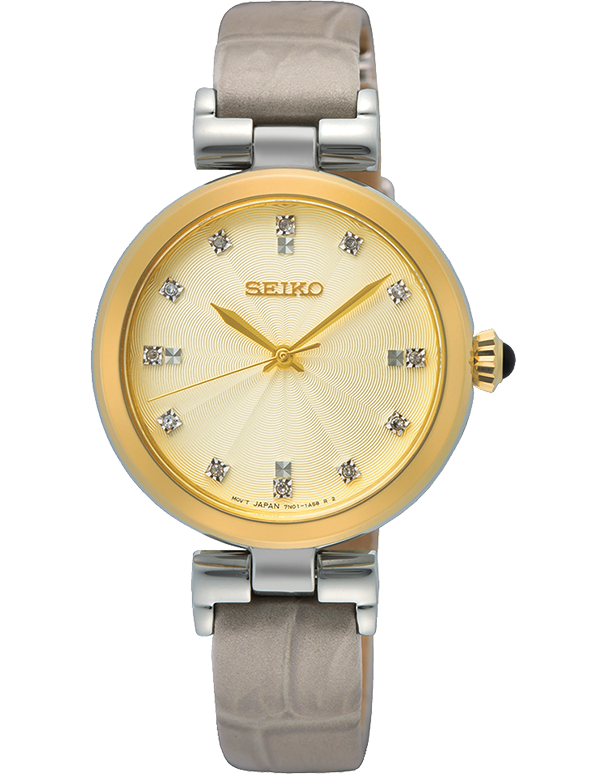 Seiko - Ladies Dress 50M Quartz Watch - SRZ546P - 786411