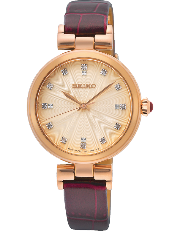 Seiko - Ladies Dress 50M Quartz Watch - SRZ548P - 786412