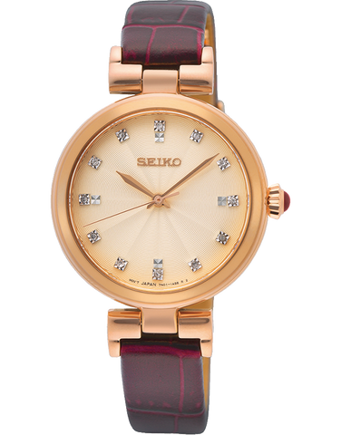 Seiko - Ladies Dress 50M Quartz Watch - SRZ548P - 786412