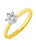 Diamond Ring - 0.40-2.00ct Round Brilliant Solitaire Engagement Ring - Salera's