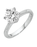 Diamond Ring - 0.40-2.00ct Round Brilliant Solitaire Engagement Ring - Salera's