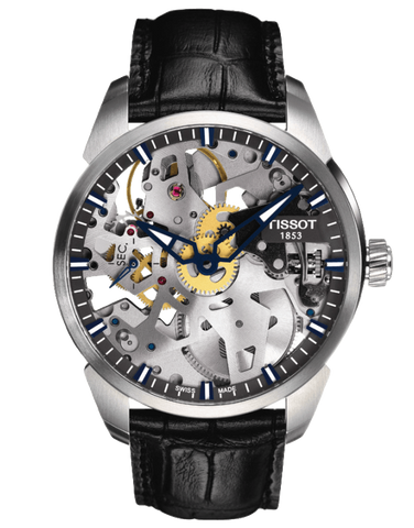 Tissot T-Classic T-Complication Squelette Mechanical Watch - T070.405.16.411.00 - 754319
