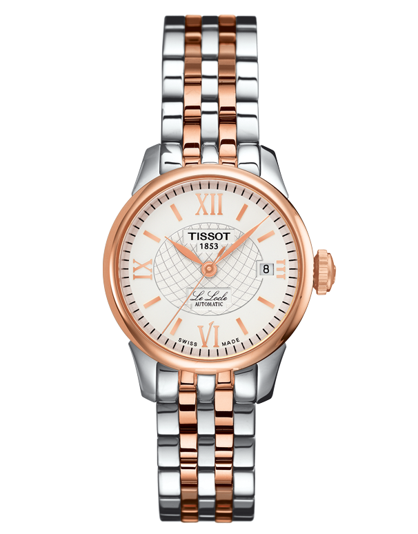 Tissot silver sales tone automatic watch